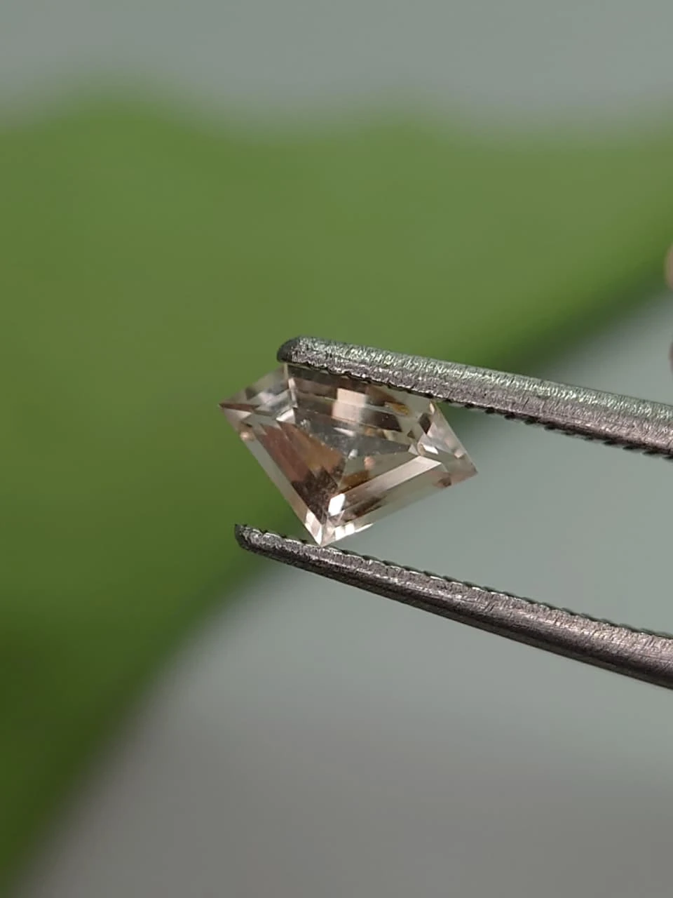 0.6ct Natural Pastel Pink Imperial Topaz from Katlang Pakistan — view 1